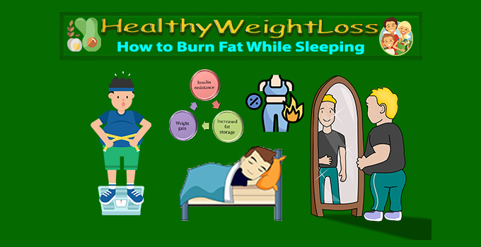 how to burn fat while sleeping